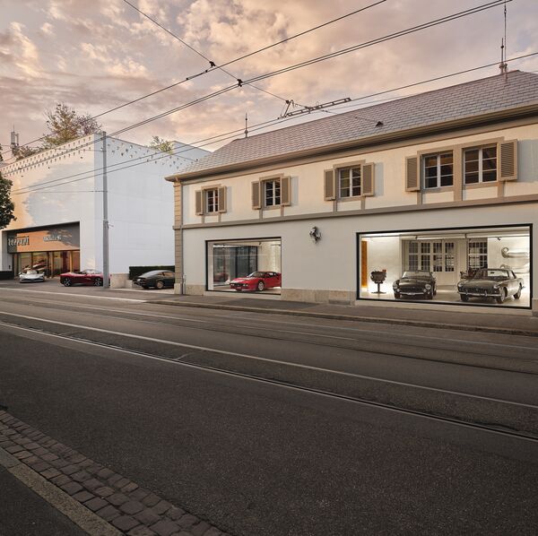 Ferraris neuer Showroom: Klassiker bei Niki Hasler
